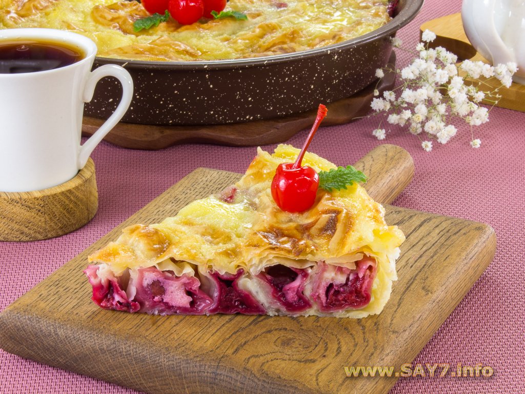 Заливной пирог с яблоками, пошаговый рецепт с фото от автора Елена Мойшук на ккал