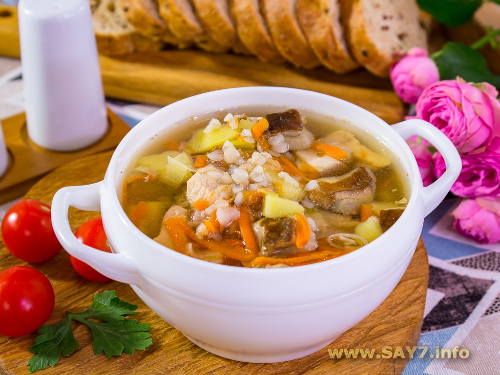 Крем-суп из шампиньонов и курицы – пошаговый рецепт приготовления с фото