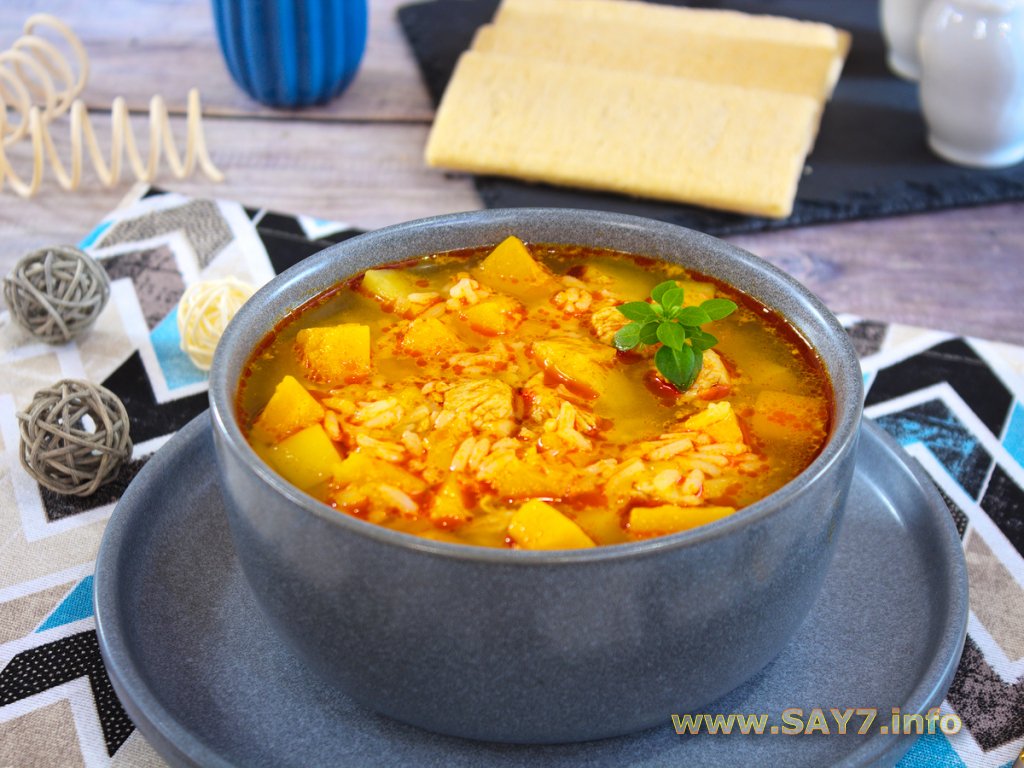 Суп-пюре из тыквы и картофеля, пошаговый рецепт с фото от автора Елена Шашкина на ккал